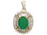 emerald pendant