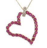 Ruby pendant Ruby pendant