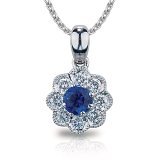 light sapphire pendant light sapphire pendant