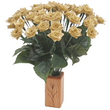 gold roses
