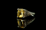 citrine ring