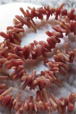 coral jewelry