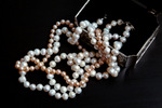 pearls in a jewelry box
