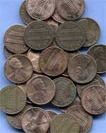  Pile of cents